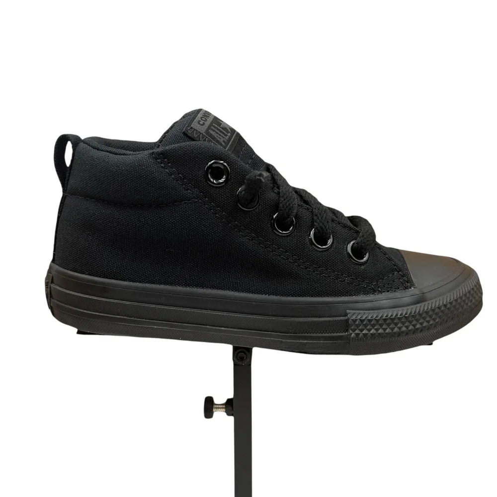 Converse Chuck Taylor All Star Little Boys Slip‎ on Shoes Size 12 Solid Black